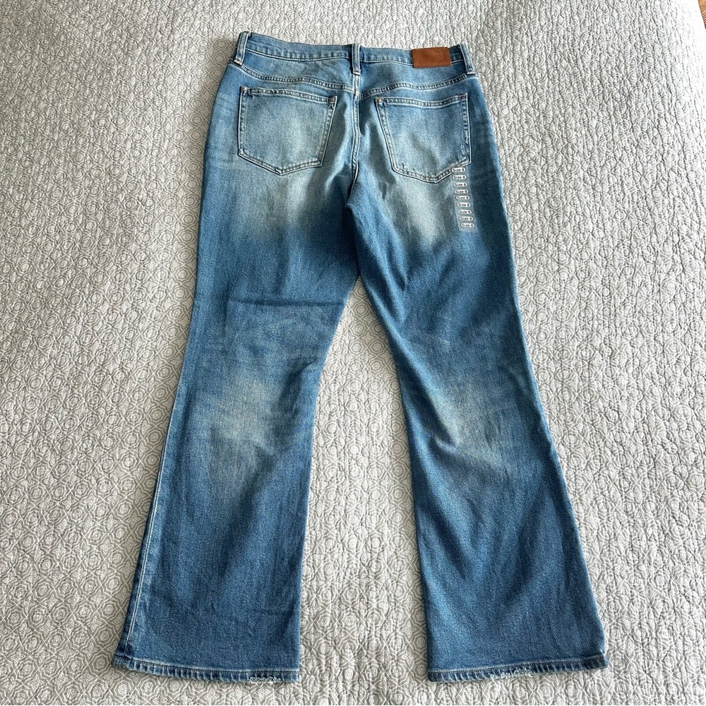 J. Crew Demi Boot Crop Jeans Size 29T Tall Denim Size 8 NWOT - Picture 9 of 12